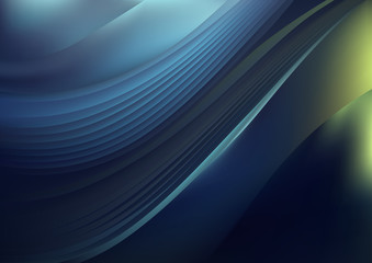 Simple abstract background with wave lines