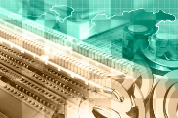 Electronic device and map