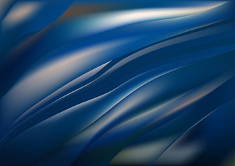 Fototapeta premium Simple abstract background with wave lines