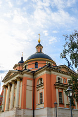 Fototapeta premium Church of St. Barbara on Varvarka street in centre of Moscow, Russia