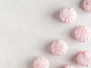 Beautiful and tender cranberry zephyr pink flatlay layout 