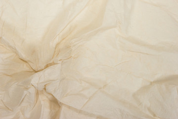 Crumpled brown paper textured