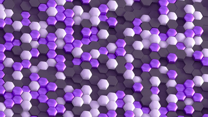 Interior pattern, architectural background. 3d illustration, 3d rendering.