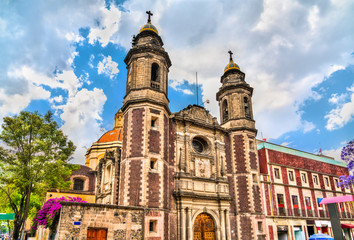 Saint Michael the Archangel Church in Mexico City