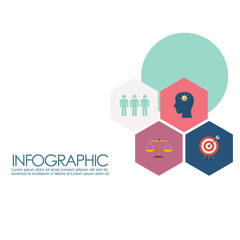 Hexagon presentation template