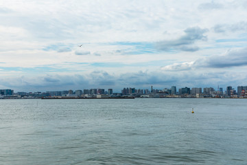 (東京都ｰ湾岸風景)対岸から望む東京ベイエリア３