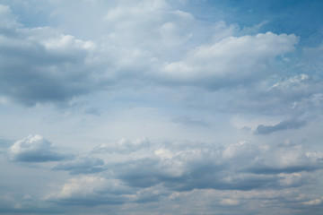 Sky with clouds