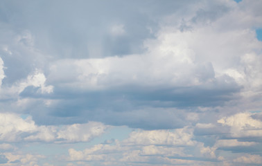 Sky with clouds