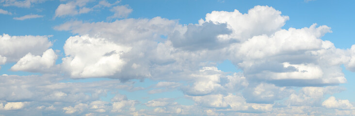 Sky with clouds, panorama