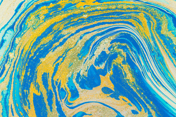 Liquid acrylic- color blot