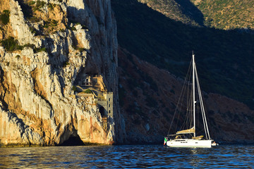 Muzeum kopalnia Porto Flavia na Sardynii