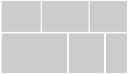 Templates collage frames