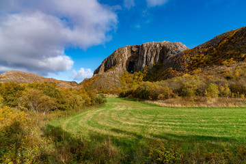 Naklejka premium Torghatten - Mountain with a hole