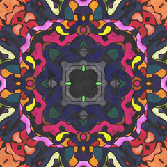  Kaleidoscopic art- geometry seamless ornate