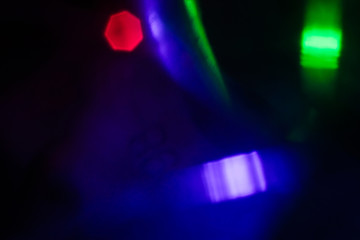 abstract blurred lights, background