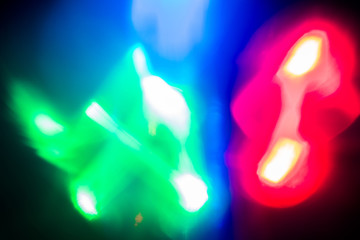 abstract blurred lights, background