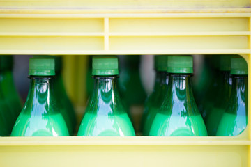Korean traditional rice wine bottle