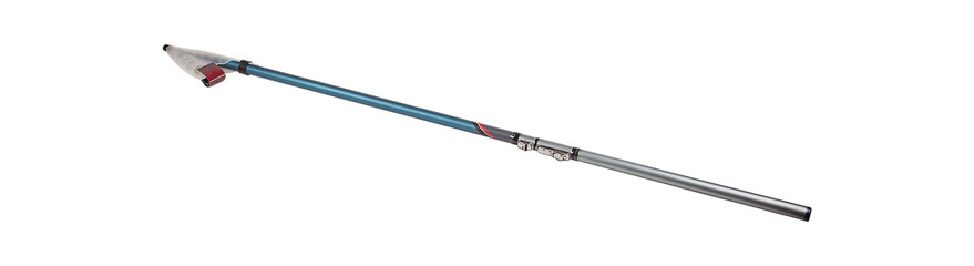 Fishing rod for fishing isolated on white background