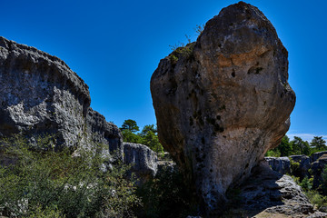 Rare forms stones by nature, in Cuenca