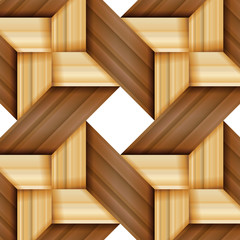 bamboo wood weaving pattern, natural wicker texture surface theme concept, vector illustration
