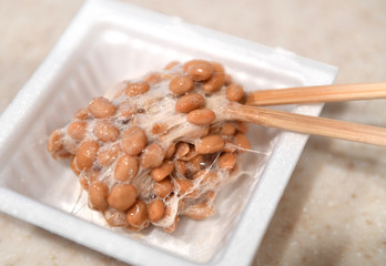 納豆　なっとう　日本食　ねばねば