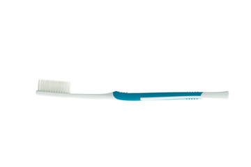 toothbrush isolated on a white background with clipping part.