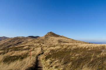 Szlak turystyczny w bieszczadach