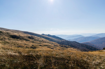 Bieszczadzkie jesienne panoramy 