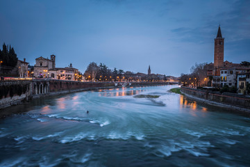 Obraz premium Verona's bridge