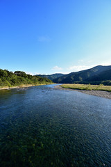 四万十川　佐田の沈下橋