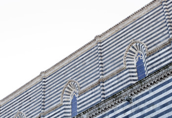 Orvieto cathedral, Italy. Detail.