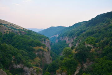 Fototapeta premium Beautiful Summer Nature Armenia Mountains Canyons 