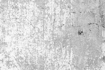 Texture of a concrete wall with cracks and scratches which can be used as a background