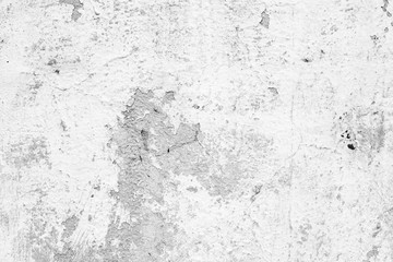 Texture of a concrete wall with cracks and scratches which can be used as a background