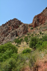 Beautiful Summer Nature Armenia Mountains Canyons 