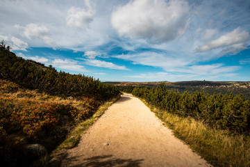 trip to mountains krkonoše national park