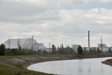 Obraz premium Chernobyl nuclear power plant 