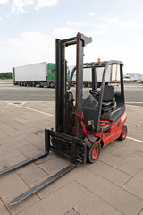 Forklift Outside