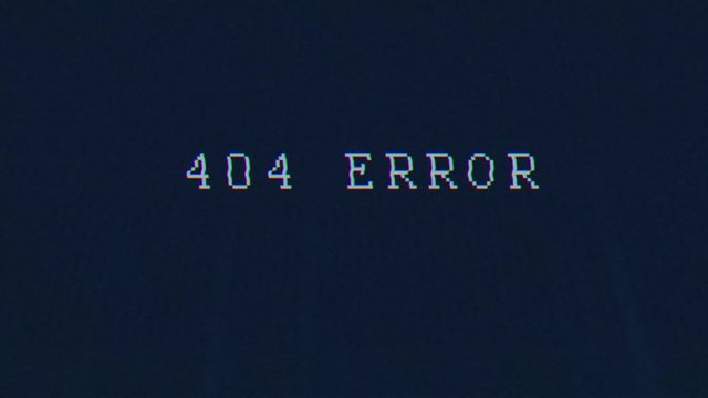 404 Error High Tech Intro Title