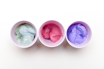 Kids Slime made at home fun experiment to make a childs toy of slime and goo