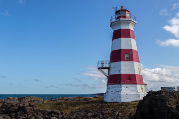 Brier Island Lighthouse, Nova Scotia, Canada