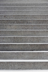 close up of cement stairs