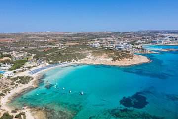 The Landa beach in Cyprus