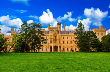 Fototapeta premium Lednice Palace, Czech Republic