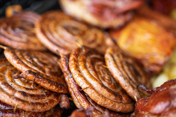 pictures with Food from a Romanian street food festival