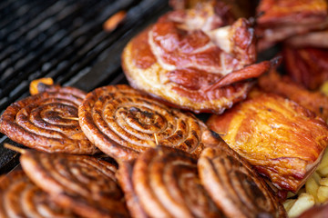 pictures with Food from a Romanian street food festival