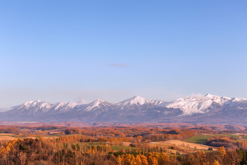 冠雪の大雪山