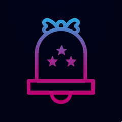 Bell, usa nolan icon. Simple thin line, outline vector of 4th of july icons for ui and ux, website or mobile application
