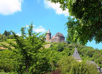 Fototapeta premium Burgen am Rhein