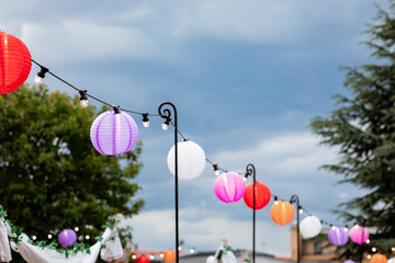 Lanterns in the Wind